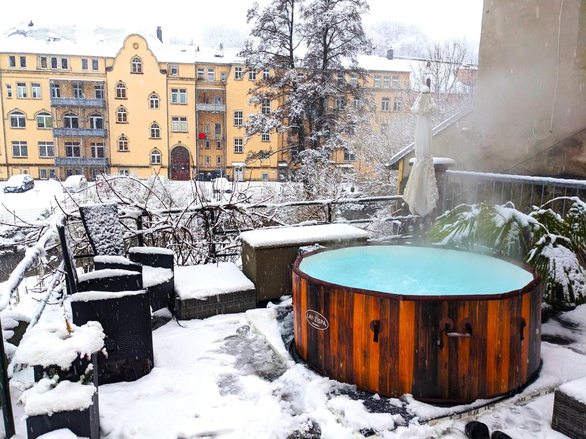 Zi1 - Urlaubsmagie - Erholung Mit Whirlpool & Sauna Sebnitz Eksteriør bilde