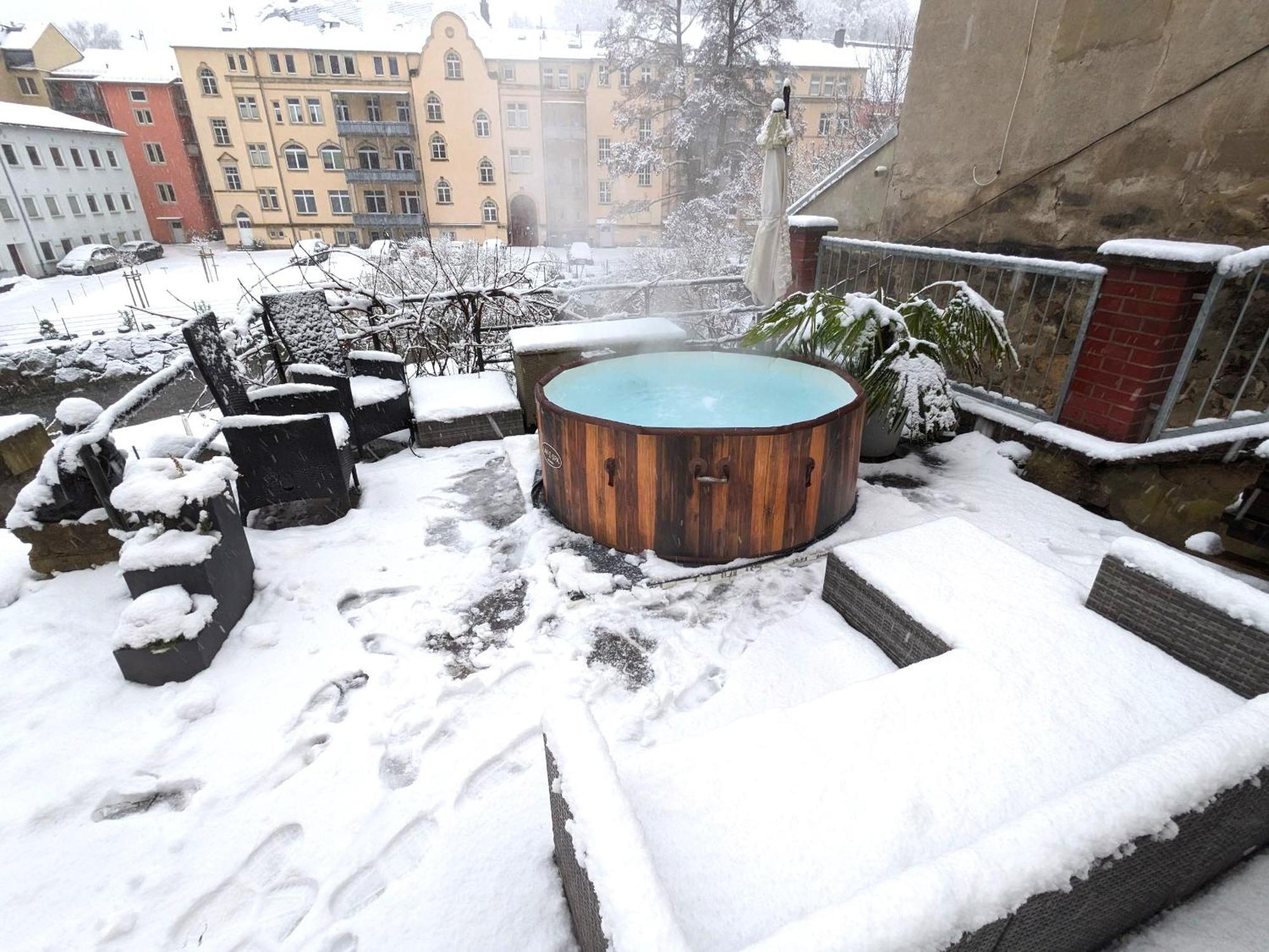 Zi1 - Urlaubsmagie - Erholung Mit Whirlpool & Sauna Sebnitz Eksteriør bilde
